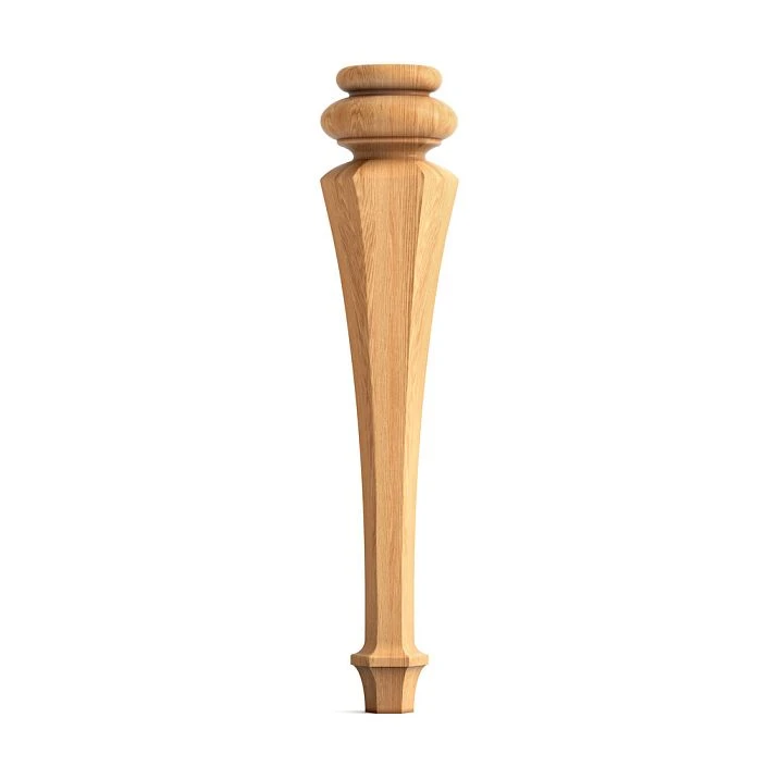 Oak legs for furniture MN-101 for coffee table