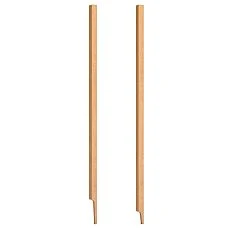 Geometric furniture leg MN-186-2 made of natural wood.
