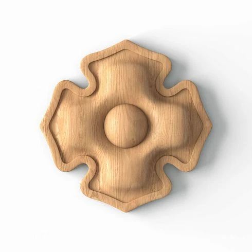 Wooden rose R-039