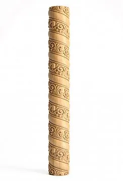 Carved column