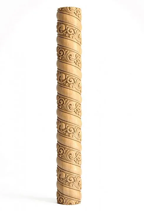 Carved column