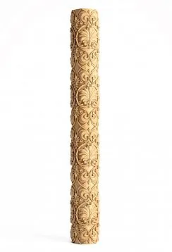 Carved wooden columns