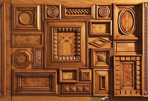 Wood paneling, wood in interior design 2024