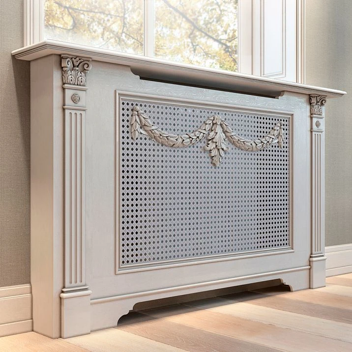 Wooden decor for interior finishing