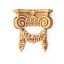 Wooden capital KL-058 (A=304 B=284 C=84 f=34 g=170 mm) (Oak, Prestige)