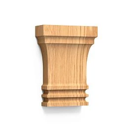 Wooden capital KL-067