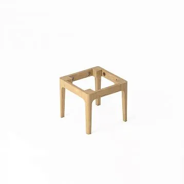 Photo of banquette frame STL-026-10 made of solid wood