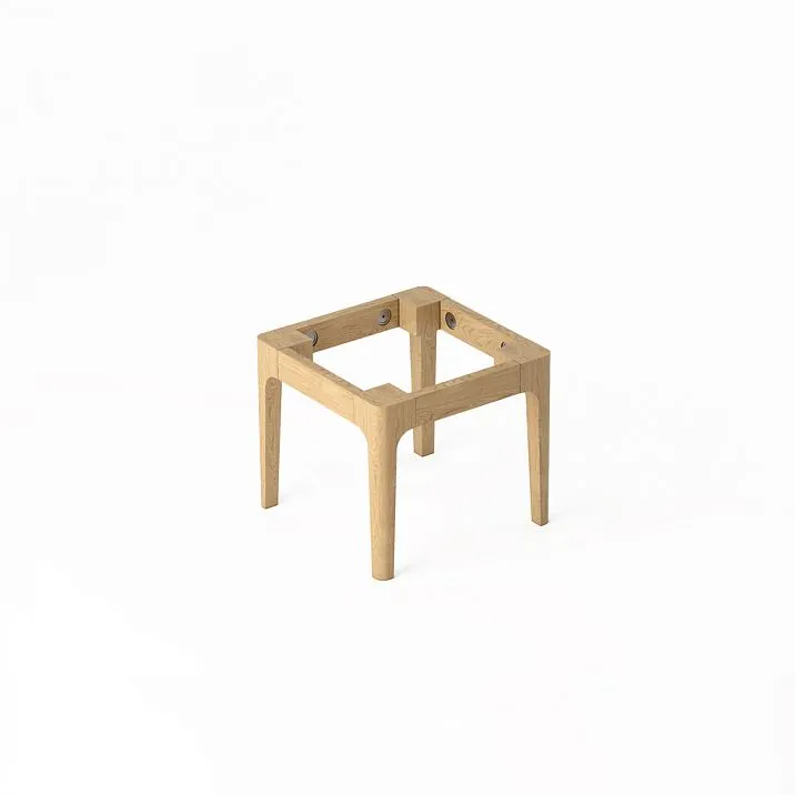 Photo of banquette frame STL-026-10 made of solid wood