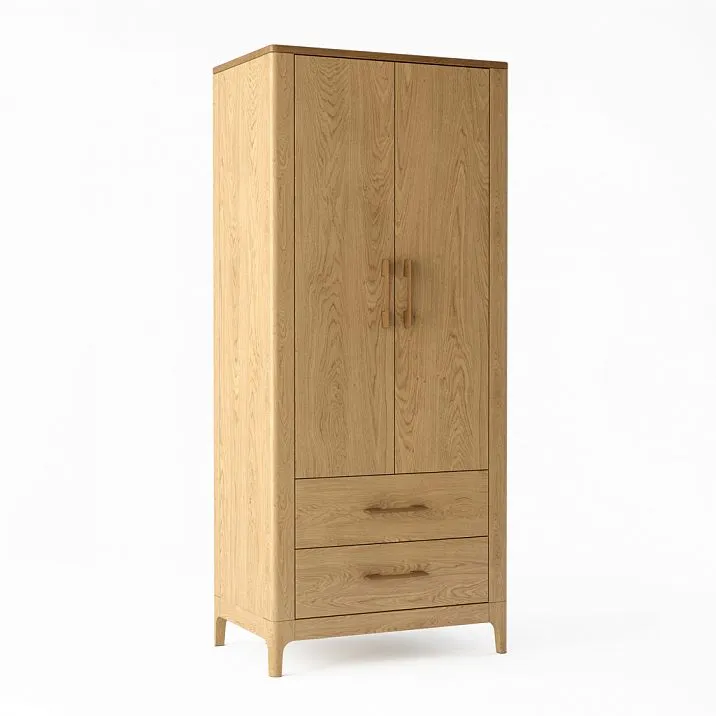 Chest frame STL-026-13 made of solid oak or beech in full assembly