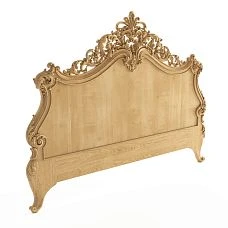 Backrest KRVTC-001-1, photo of carved wooden backrest
