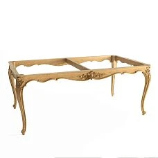 STL-021 pedestal with carved elements made of solid beech