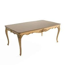 Wooden pedestal STL-021 for spacious dining tables