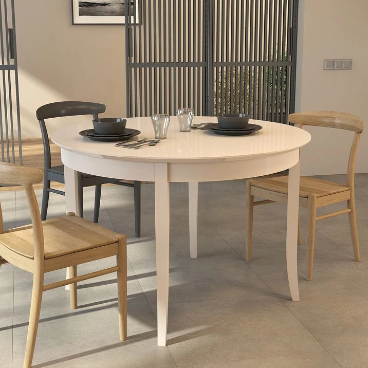 Round table frame in the interior STL-031
