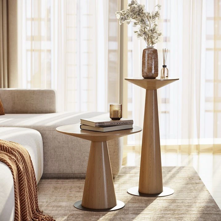 Svamp 002-013 tables modern, in the living room interior.