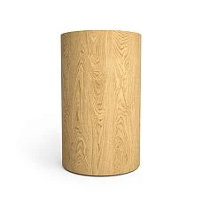 Table base STL-042 from MDF with oak and beech Prestige imitation under enamel, cylindrical shape 450&times;740 mm