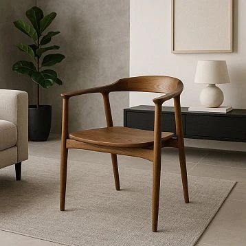 Interior photo featuring chair Hans 004-002