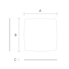 Countertop ST-020-1 drawing
