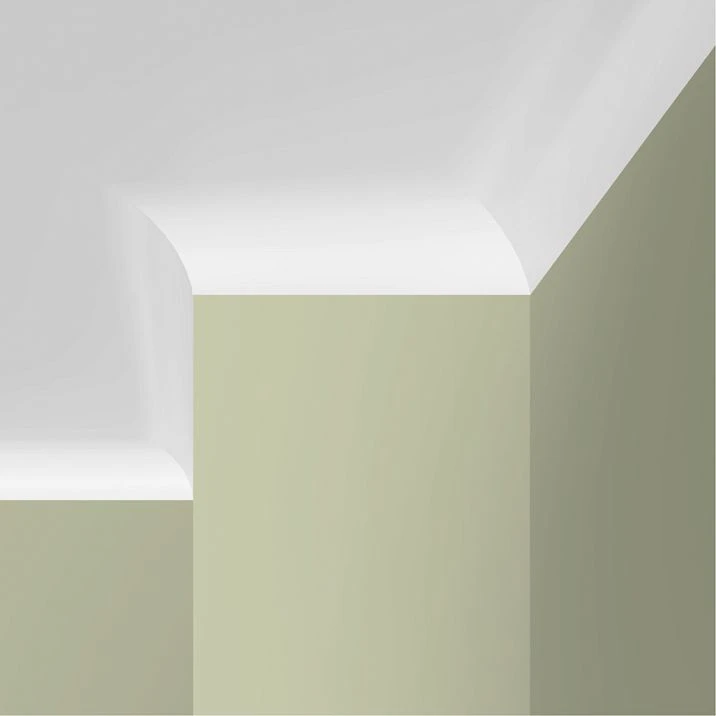 Cornice A178 POLYSTYRENE HI WOOD 110mm x 140mm x 2.0m. Application in interior