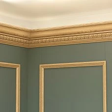 Cornice with insert KZ-001-4 with carved elements