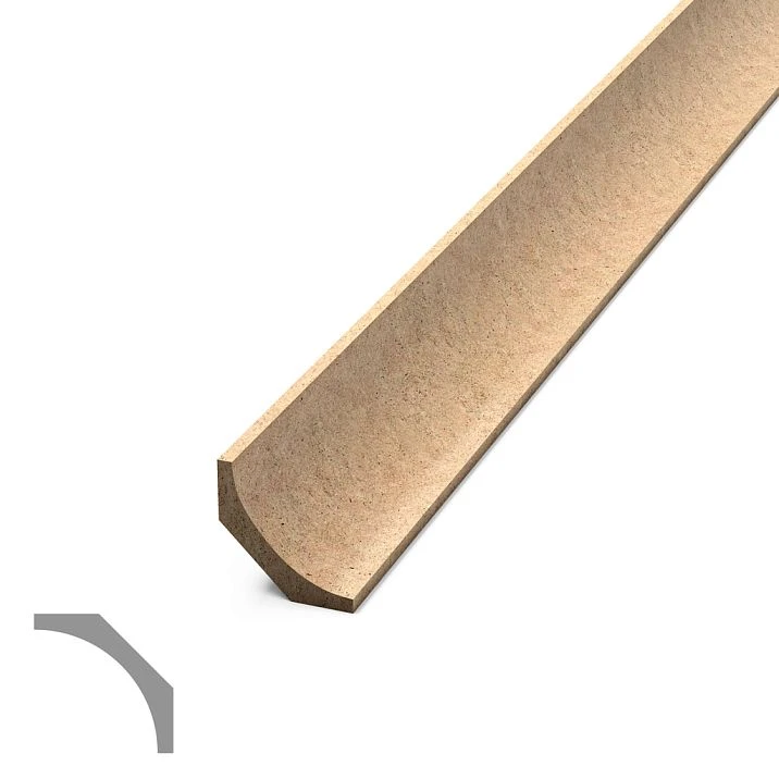 Wooden cornice KZ-016 in the interior.