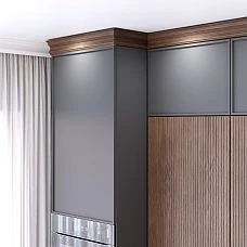 MDF cornice KZ-M-008 view in interior