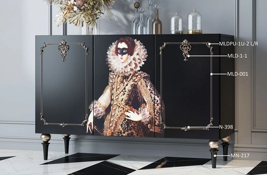 Chest of drawers KMD-011: Modern Classicism in Your Interior