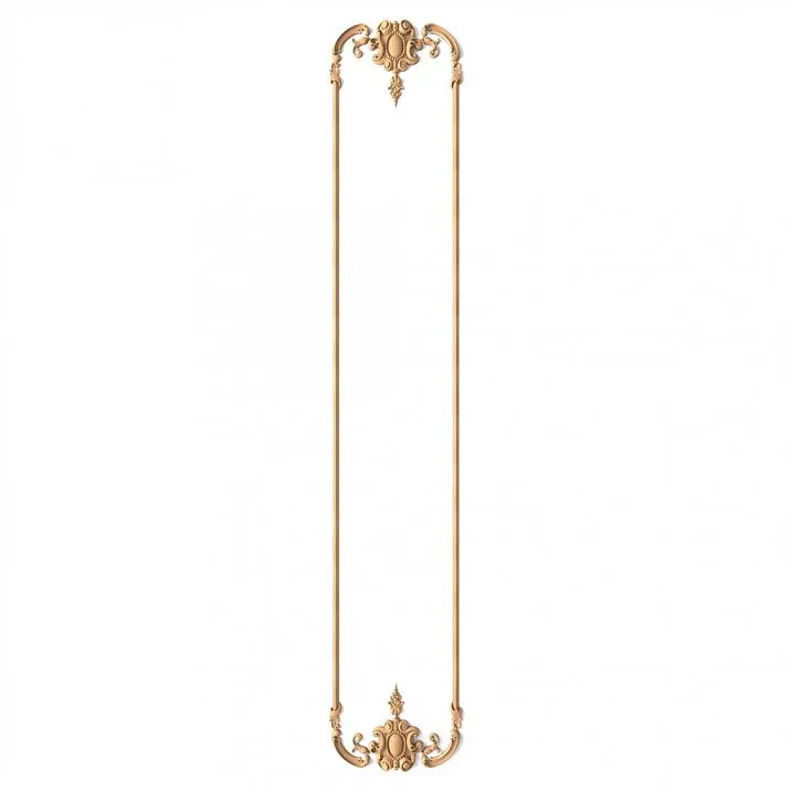 Wooden decor set C-009-1-1 for decorating furniture wall panels