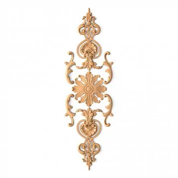 Wooden interior decor set