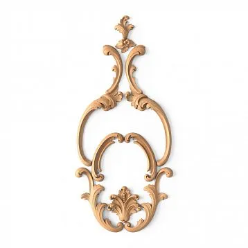 Composition of the decor set C-034 made of solid wood
