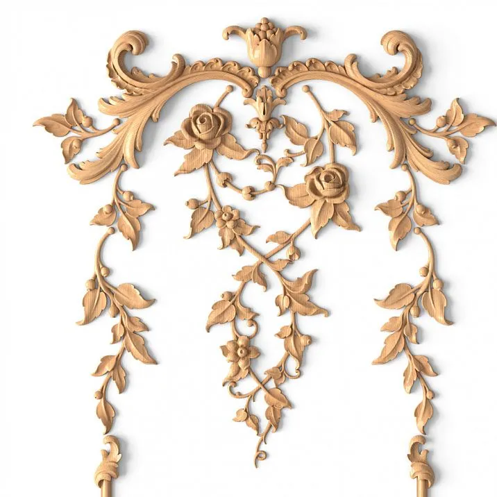 Wooden decor set C-048 - details photo