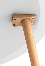 Mounting plate for countertops