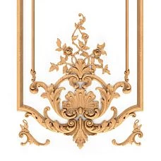 Decor set C.VRS-056. Delicate wooden elements for decorating cabinets and doors.