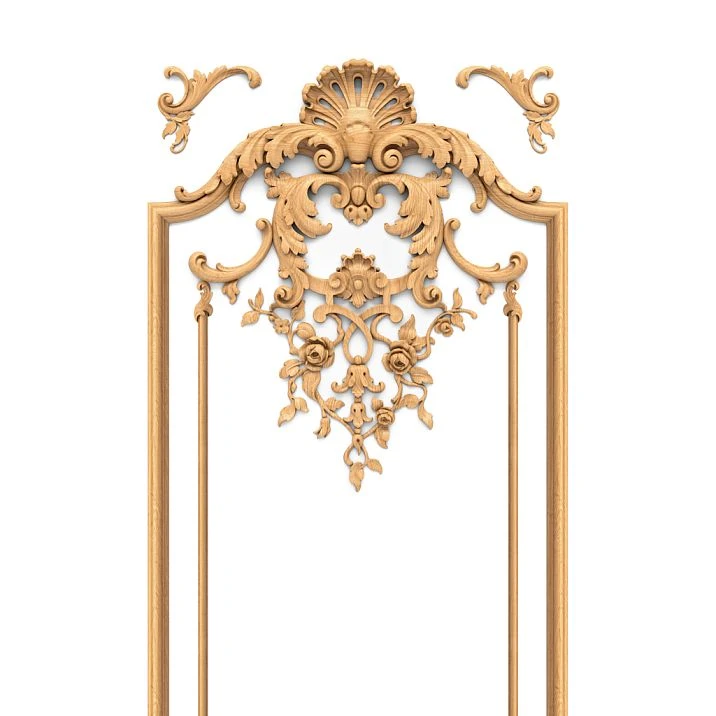 Wooden decor elements C.VRS-060 for classic interiors