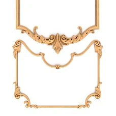 C.VRS-061 solid wood appliqu&eacute;s &ndash; exquisite interior decor.