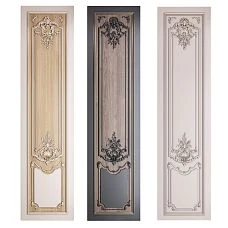 C.VRS-062 decor set on doors and wall panels photo