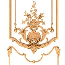 Carved appliqu&eacute;s for wall and door decoration &ndash; C.VRS-062
