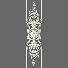 Top view of CPU.VRS-058 with delicate decorative elements and smooth lines