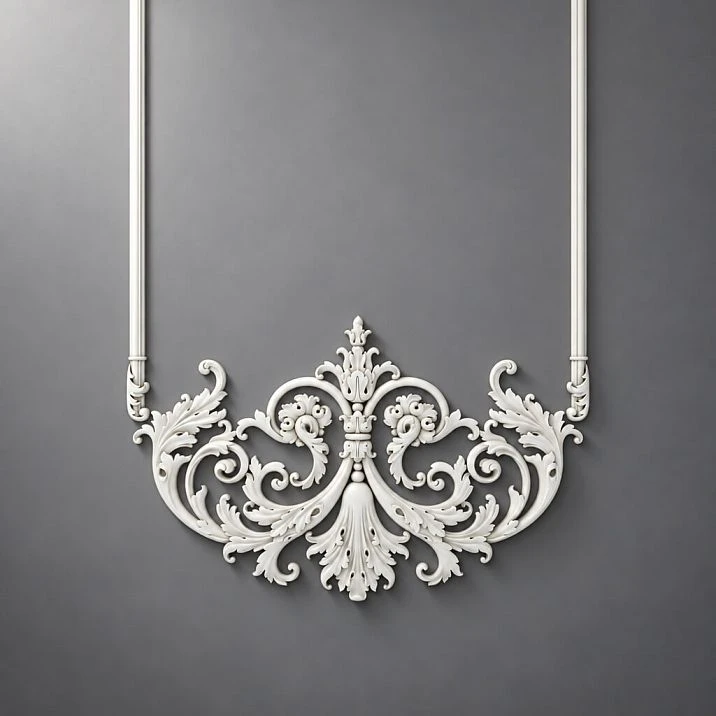 Polyurethane decor CPU‑11‑1 for decorating niches, panels and walls.