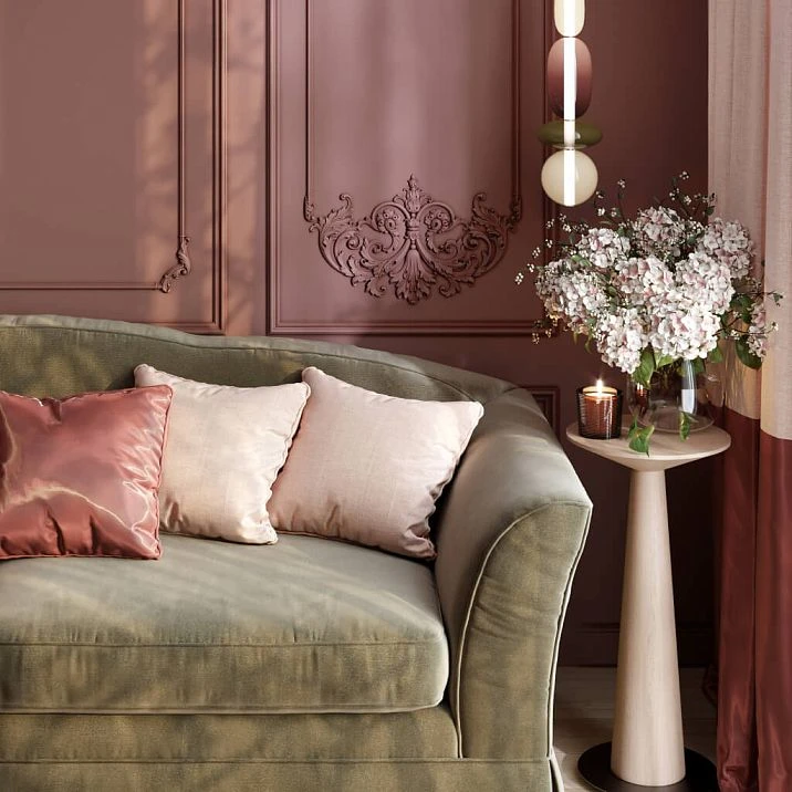 Stucco decor CPU‑11‑1 for elegant accentuation of wall surfaces.