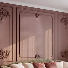 Set of stucco decor CPU-11-2 from the Yekateringof collection for wall decoration.