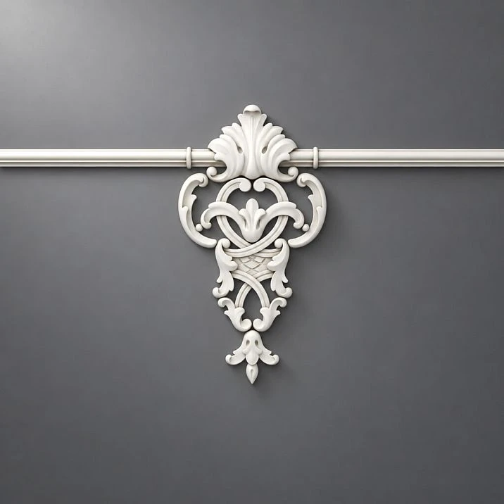 Central element of the CPU-11-2 stucco decor set