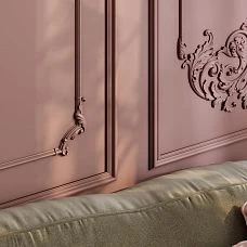 Stucco decor CPU-11-2 for stylish wall decoration and architectural details.