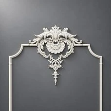 Lower decorative element of the CPU-12-1 Petersburg stucco decor kit