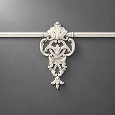 Lower decorative element of the CPU-12-2 Petersburg stucco decor set