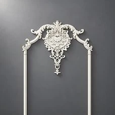 Lower decorative element of the stucco decor set CPU-14-1 Tsarskoye Selo
