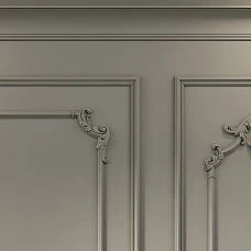 Stucco decor set CPU-14-2 Tsarskoye Selo in the hallway interior with a console