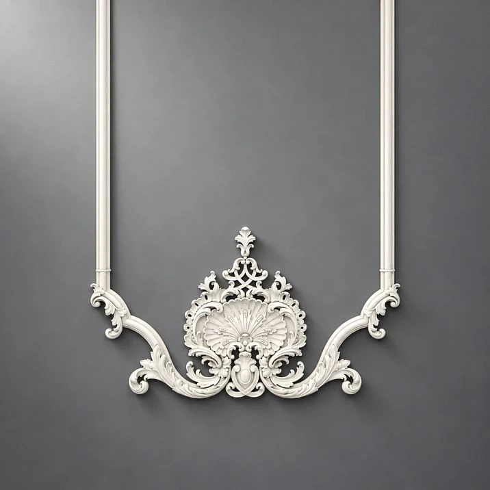 Lower decorative element of the CPU-14-1 Tsarskoye Selo set on a wall panel