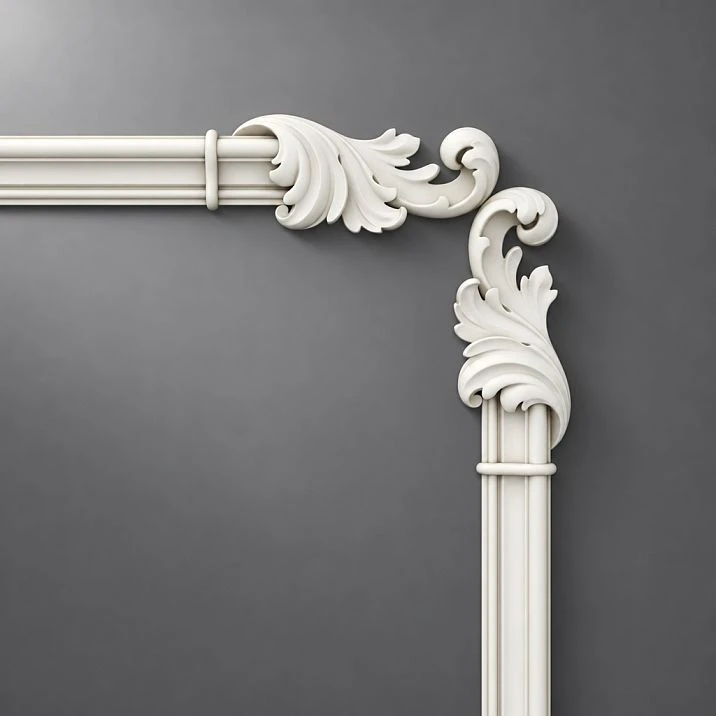 Connecting decorative element of the CPU-15-2 stucco decor set