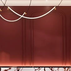 CPU-3-1 Polyurethane Wall Molding &mdash; Minimalist Composition for Bedrooms, Living Rooms, and Studies in Japanese-Scandinavian Style
