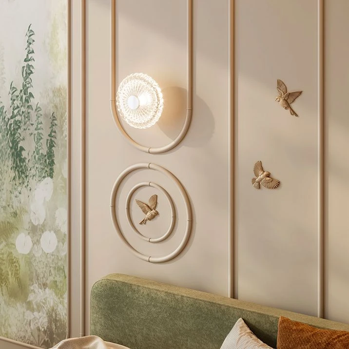 CPU-3-6 polyurethane wall stucco decor kit from the Japandi collection with minimalist corner elements and moldings for Japanese style